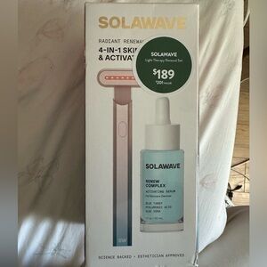 SOLAWAVE gift set NEW IN BOX